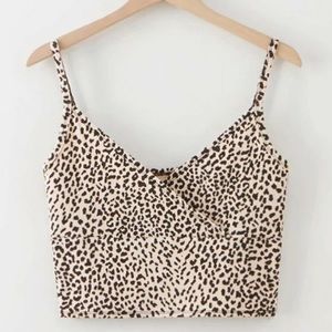 NWOT SHEIN Leopard Print Tank Top (New)